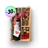 Празнична кутија „Зимска елеганција“ – Новогодишен подарок